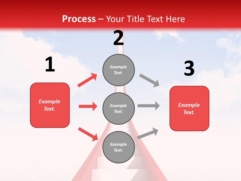 Success Heaven Outside PowerPoint Template