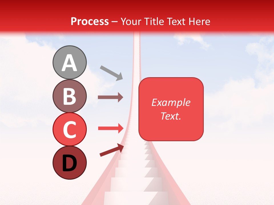 Success Heaven Outside PowerPoint Template