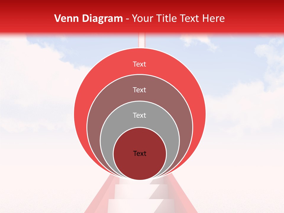 Success Heaven Outside PowerPoint Template