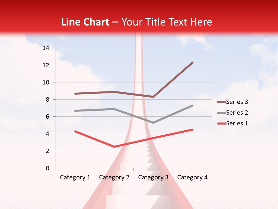 Success Heaven Outside PowerPoint Template