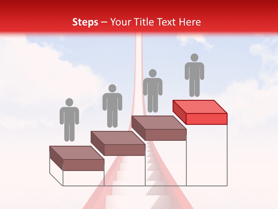 Success Heaven Outside PowerPoint Template