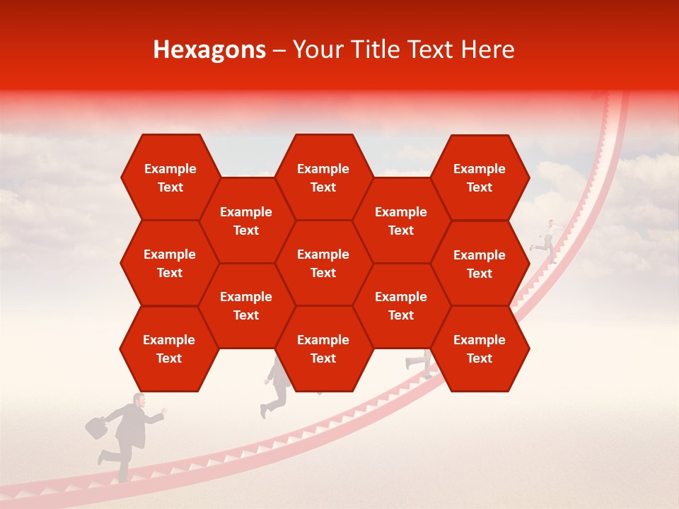 Business Man Team PowerPoint Template