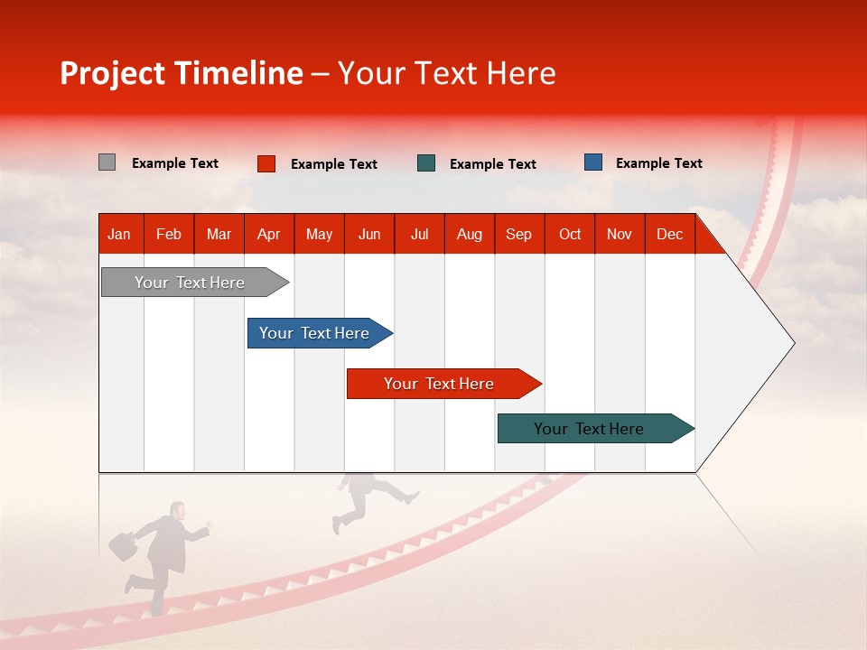 Business Man Team PowerPoint Template