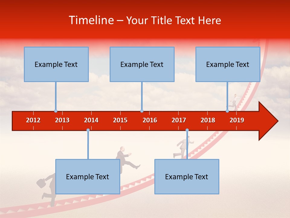 Business Man Team PowerPoint Template