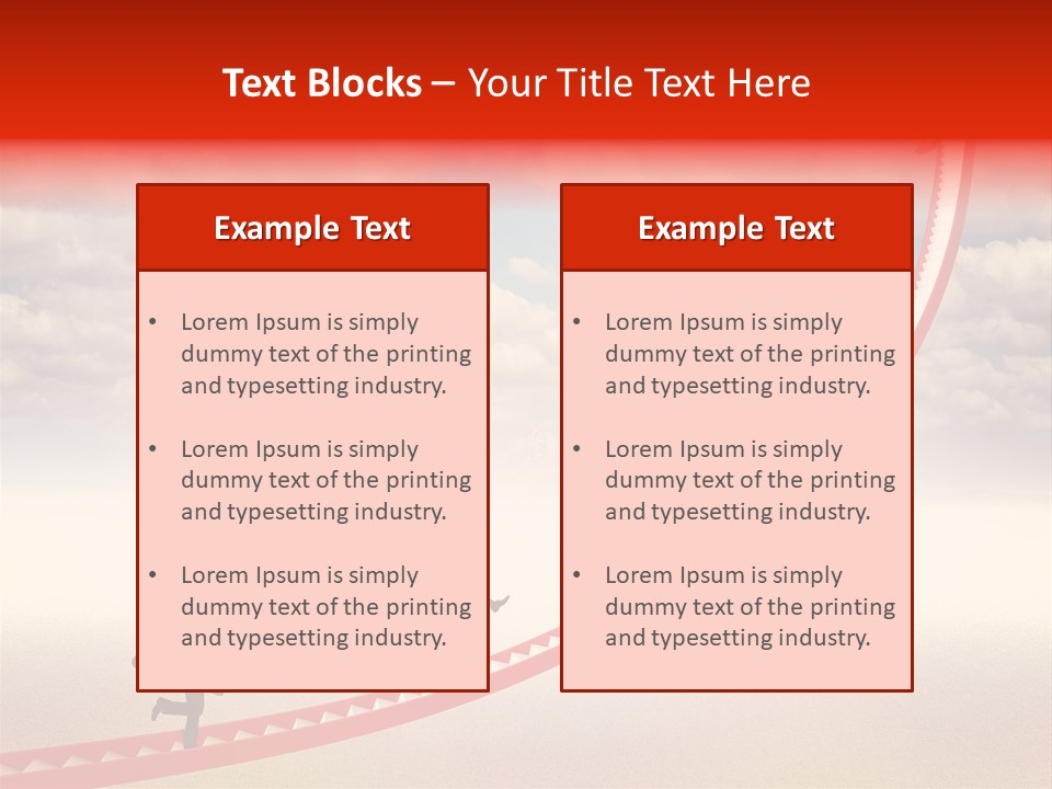 Business Man Team PowerPoint Template
