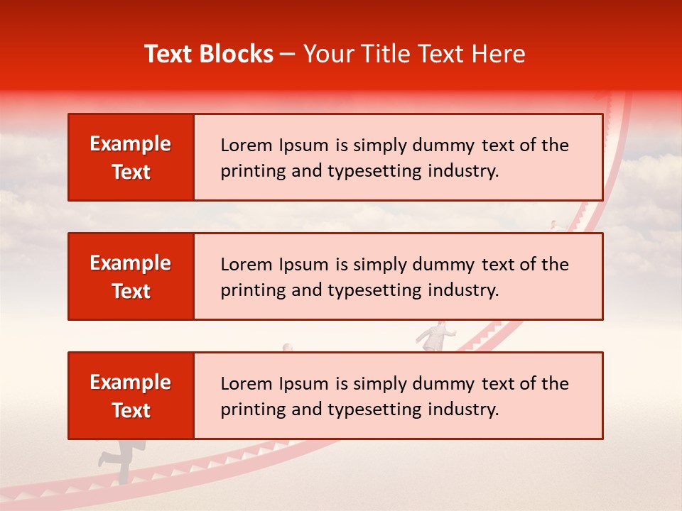 Business Man Team PowerPoint Template