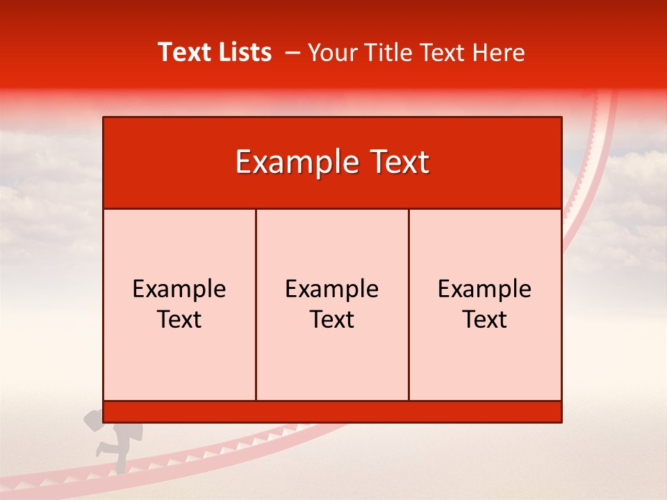 Business Man Team PowerPoint Template