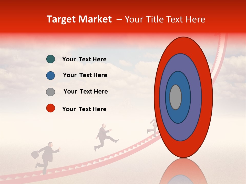 Business Man Team PowerPoint Template