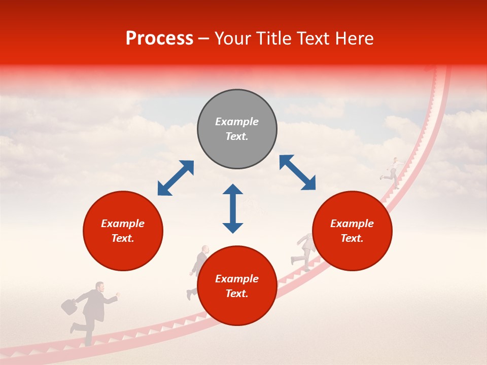 Business Man Team PowerPoint Template