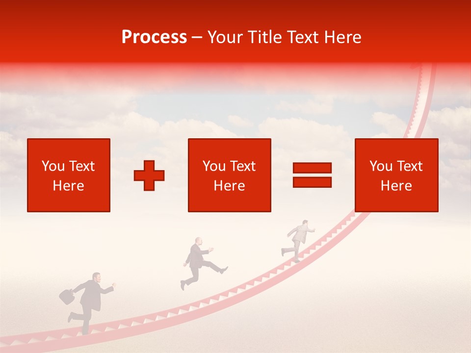 Business Man Team PowerPoint Template