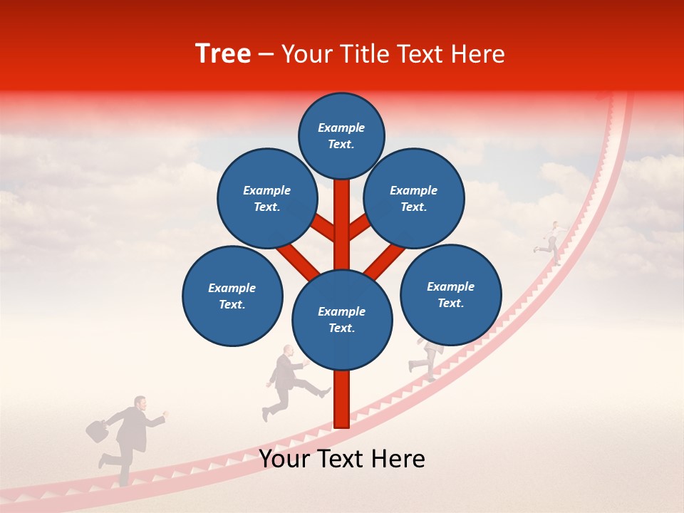 Business Man Team PowerPoint Template