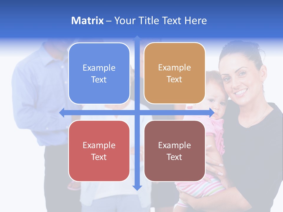 Holding Male Isolated PowerPoint Template