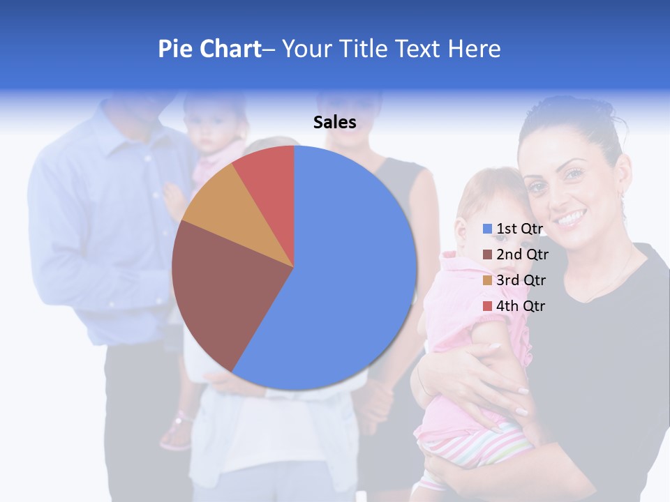 Holding Male Isolated PowerPoint Template