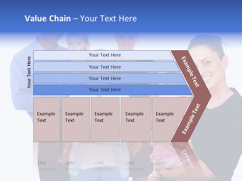 Holding Male Isolated PowerPoint Template