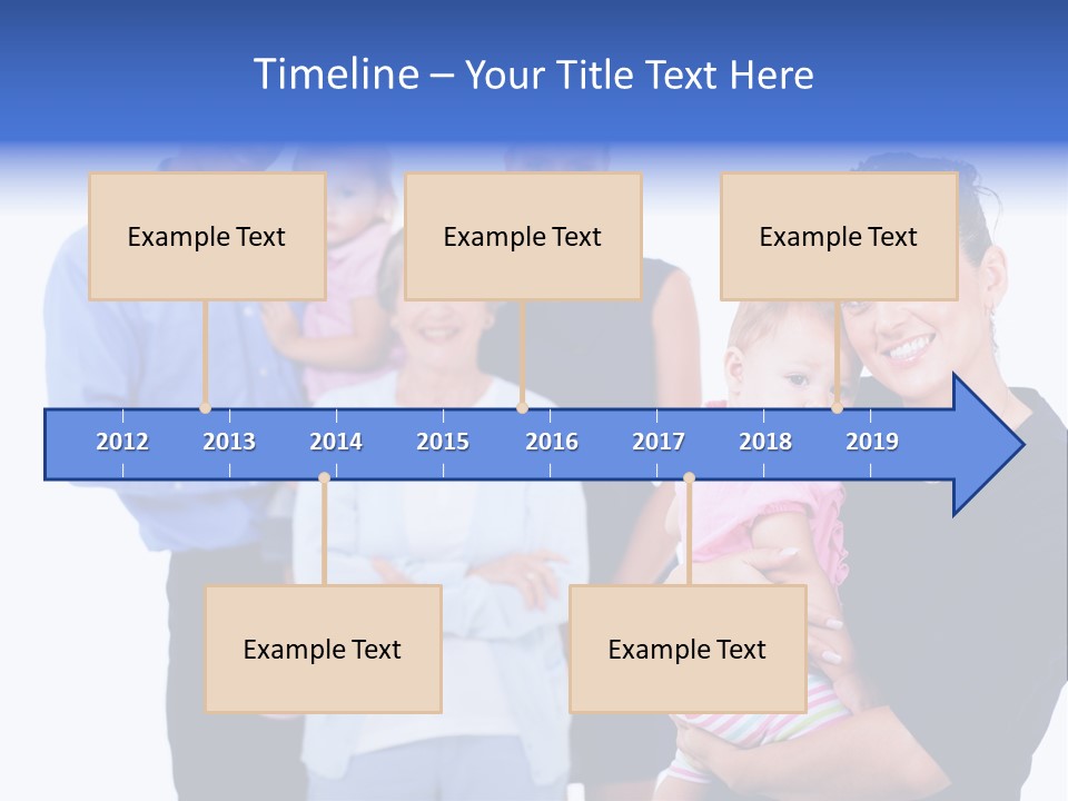 Holding Male Isolated PowerPoint Template