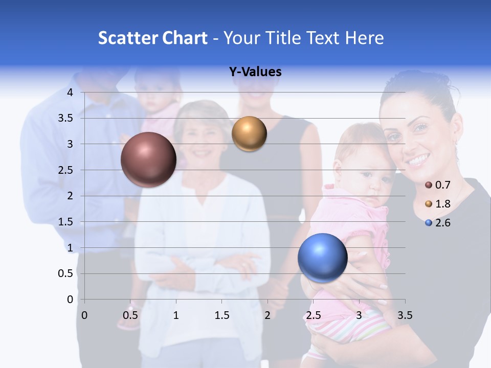 Holding Male Isolated PowerPoint Template