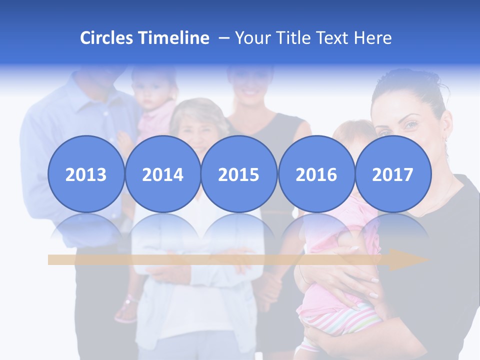 Holding Male Isolated PowerPoint Template