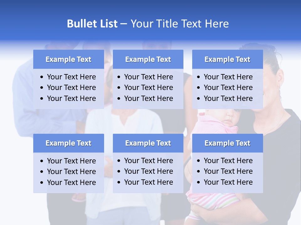 Holding Male Isolated PowerPoint Template