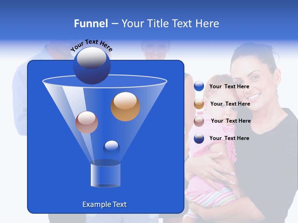 Holding Male Isolated PowerPoint Template