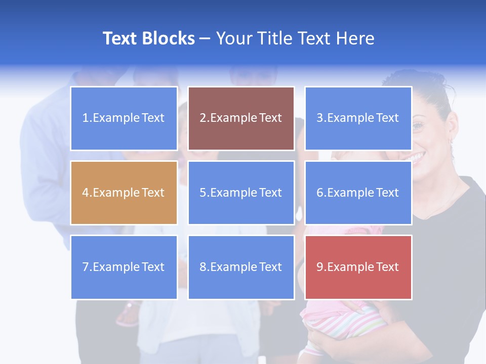 Holding Male Isolated PowerPoint Template