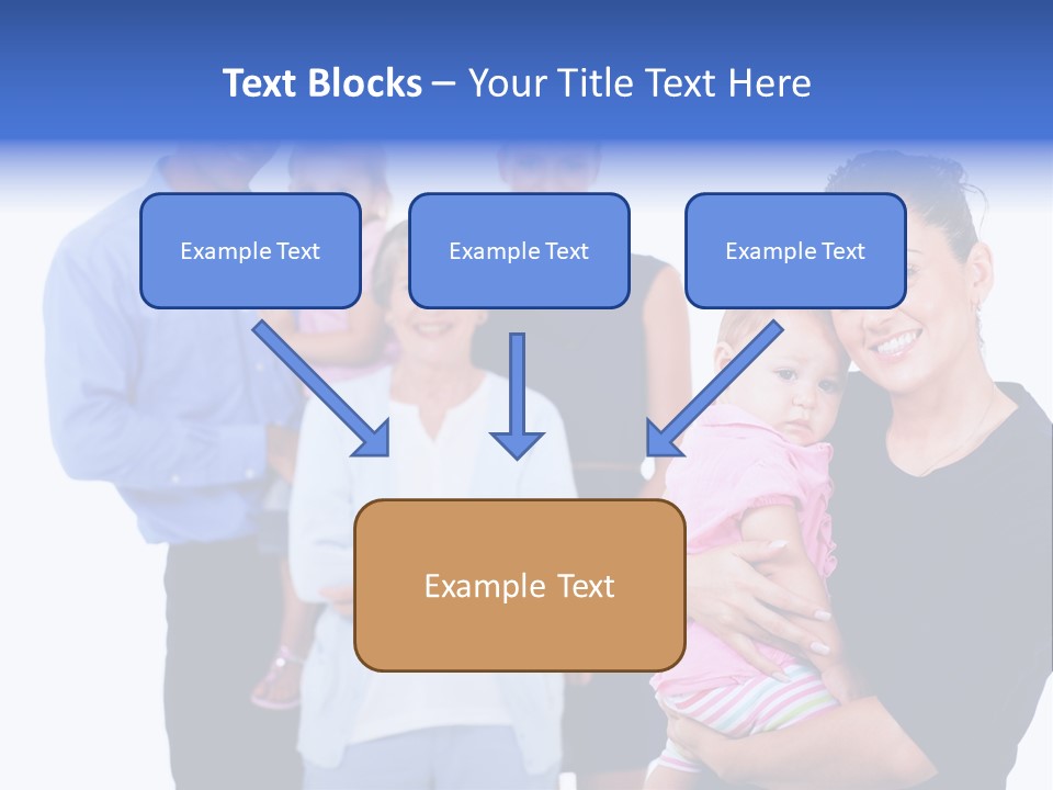 Holding Male Isolated PowerPoint Template