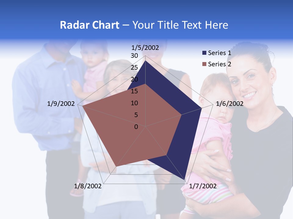 Holding Male Isolated PowerPoint Template