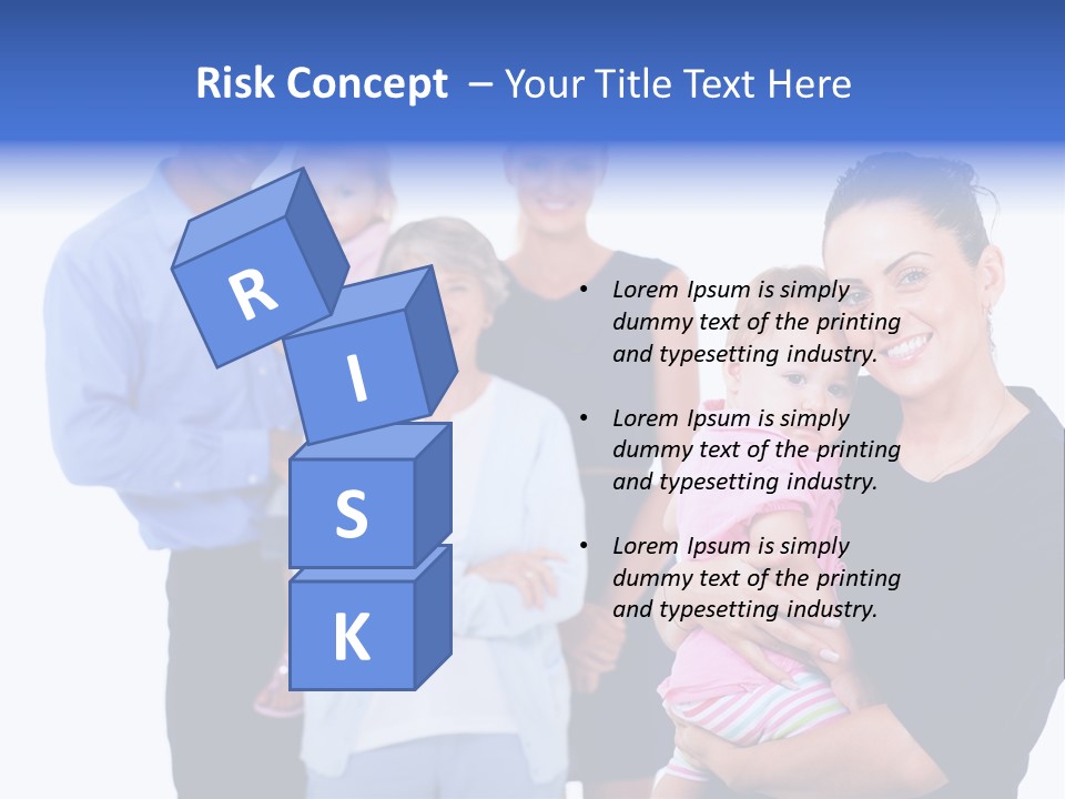 Holding Male Isolated PowerPoint Template