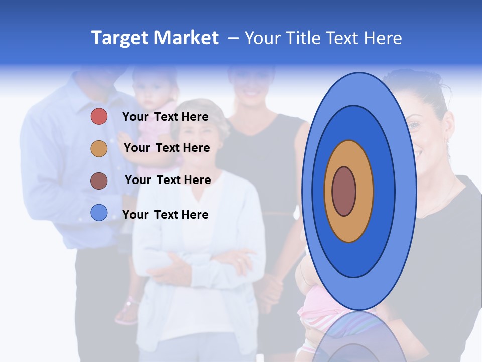 Holding Male Isolated PowerPoint Template