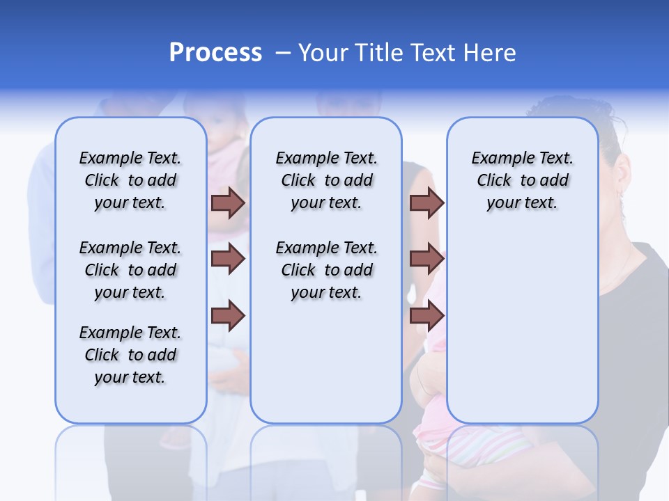 Holding Male Isolated PowerPoint Template