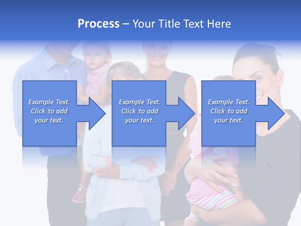 Holding Male Isolated PowerPoint Template