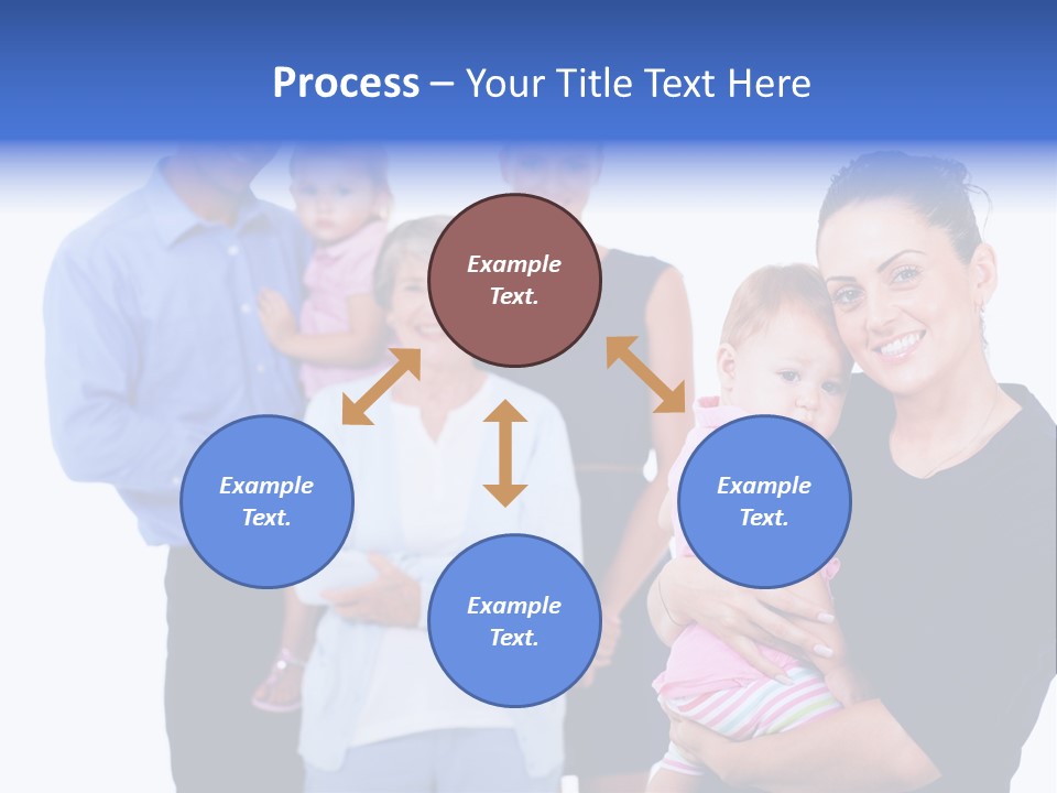 Holding Male Isolated PowerPoint Template