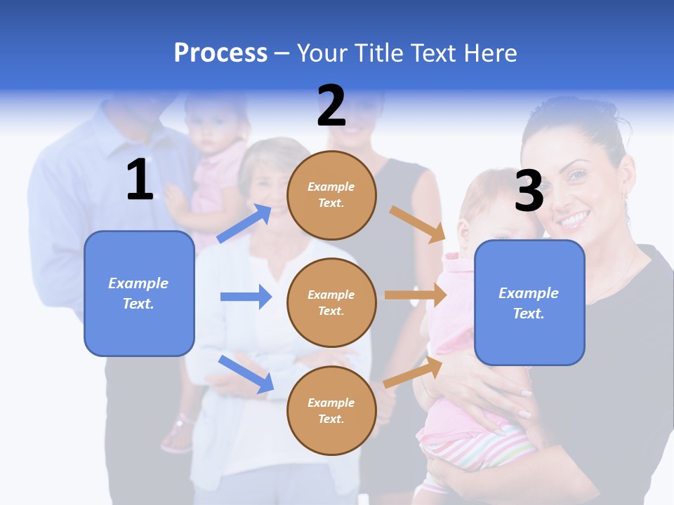 Holding Male Isolated PowerPoint Template