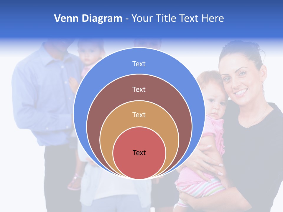 Holding Male Isolated PowerPoint Template