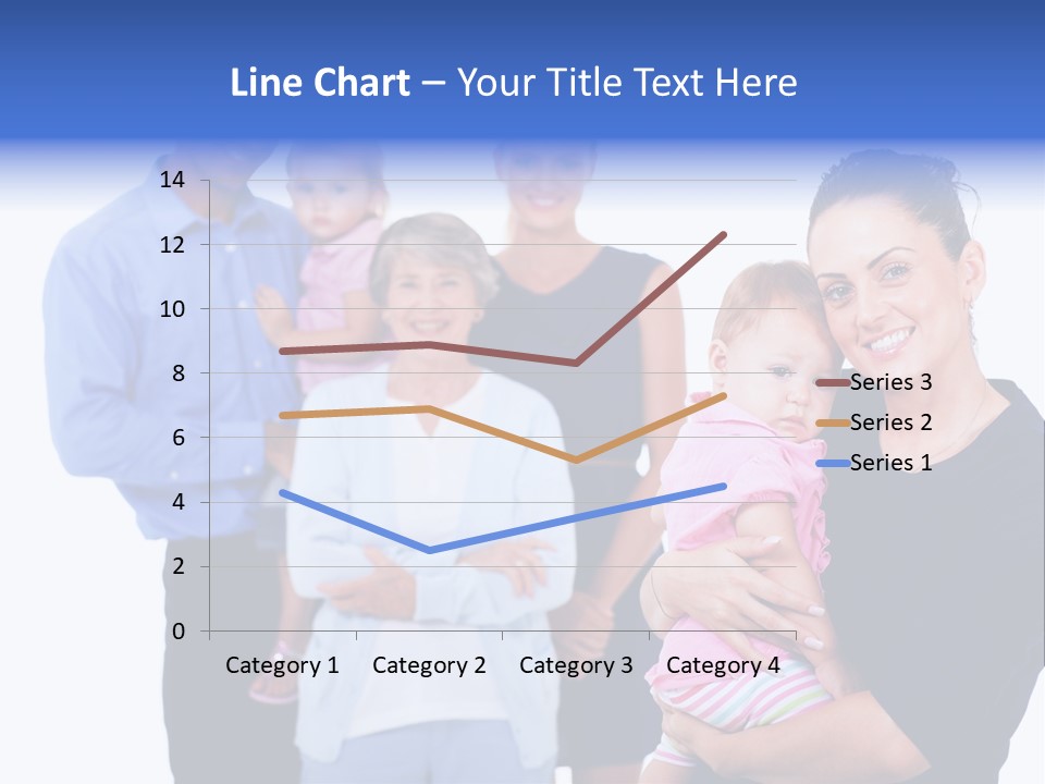 Holding Male Isolated PowerPoint Template