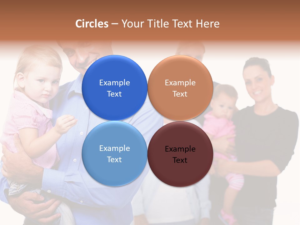 Young Smiling Child PowerPoint Template