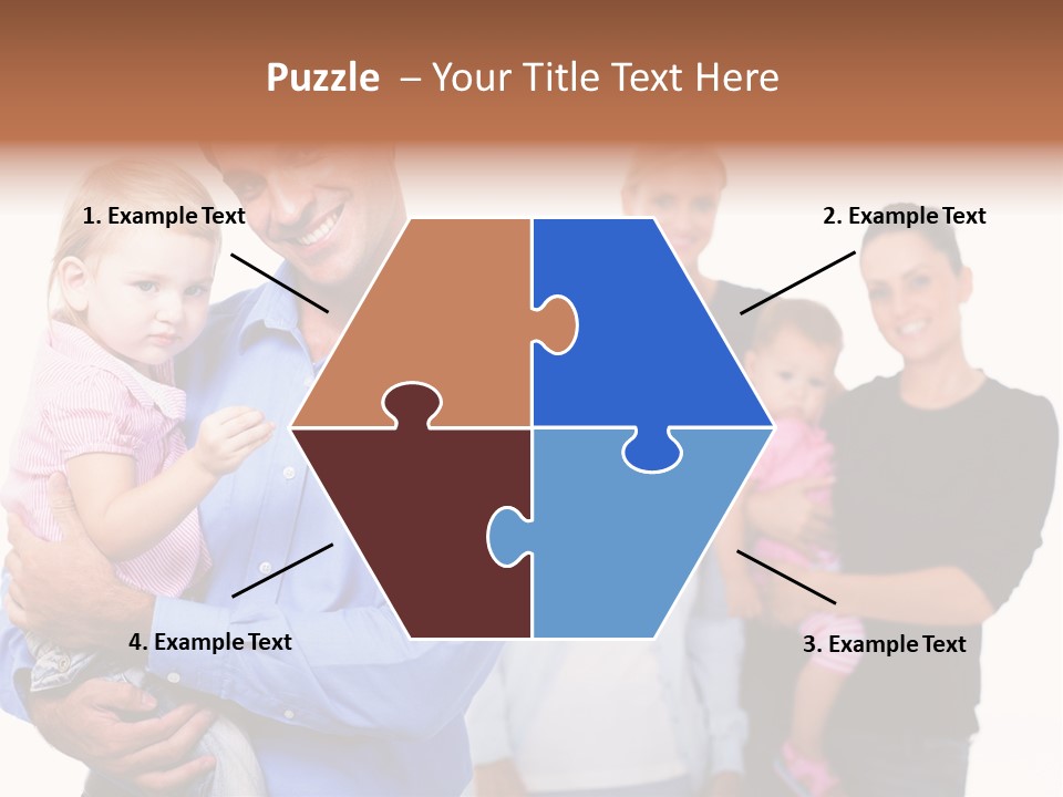 Young Smiling Child PowerPoint Template