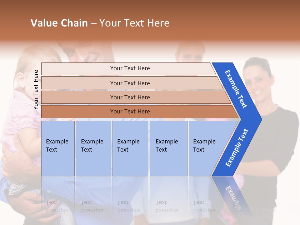 Young Smiling Child PowerPoint Template