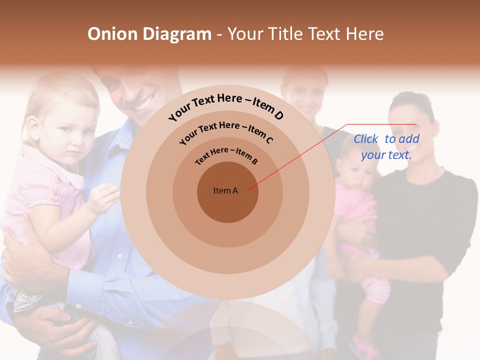 Young Smiling Child PowerPoint Template