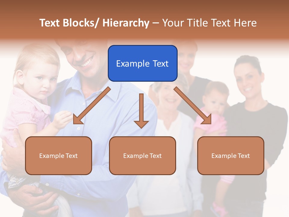 Young Smiling Child PowerPoint Template