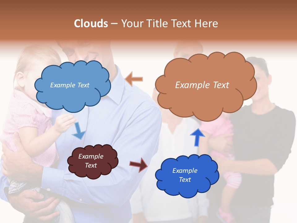 Young Smiling Child PowerPoint Template
