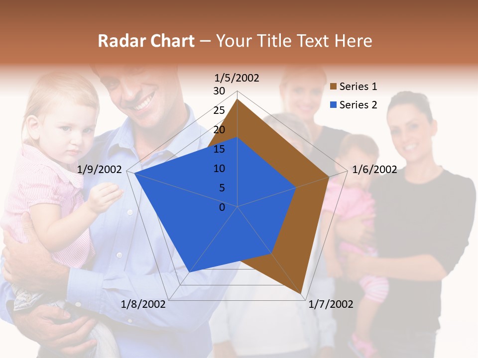 Young Smiling Child PowerPoint Template