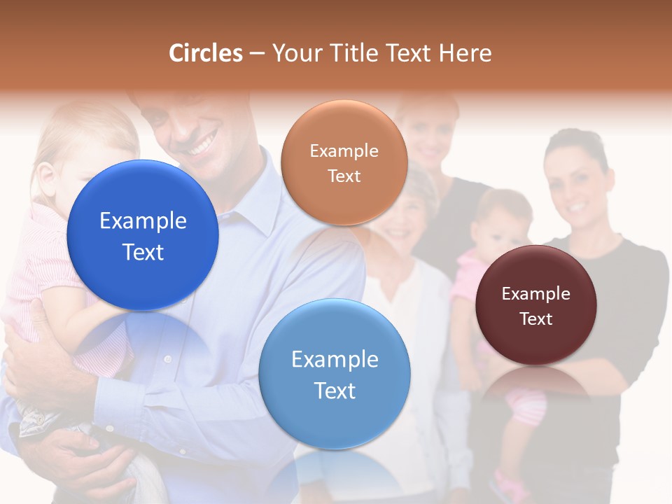 Young Smiling Child PowerPoint Template