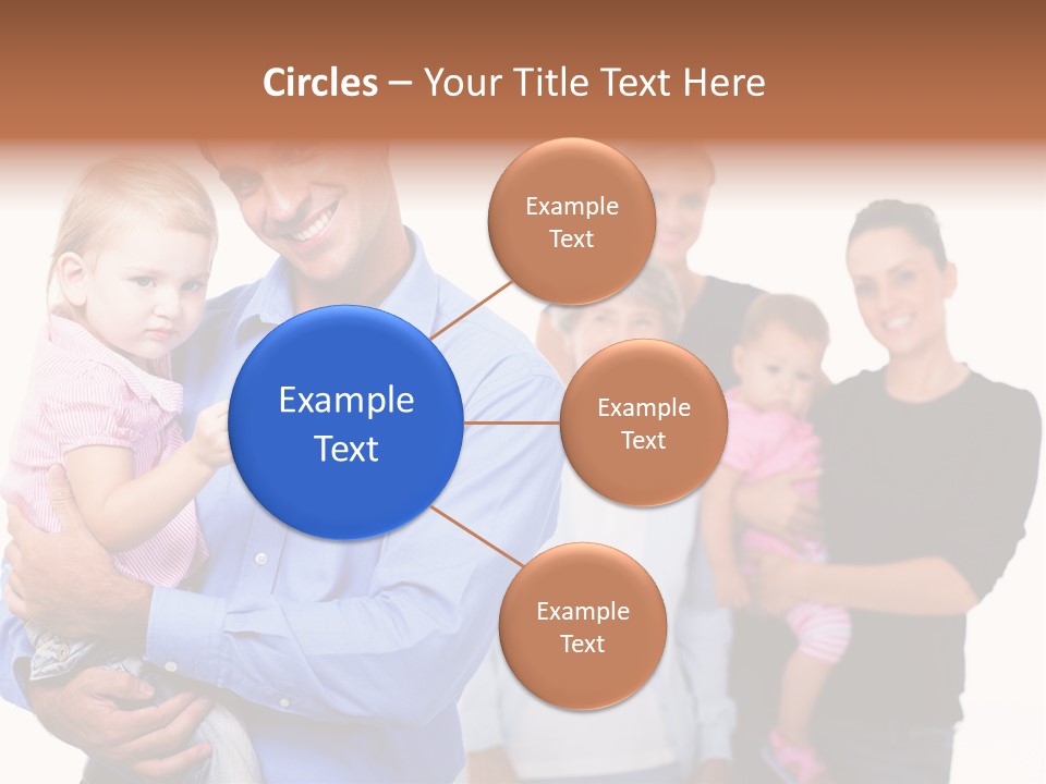 Young Smiling Child PowerPoint Template