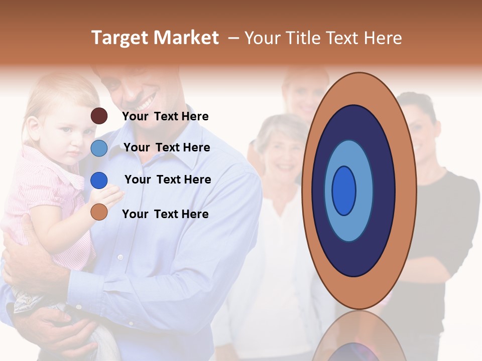 Young Smiling Child PowerPoint Template