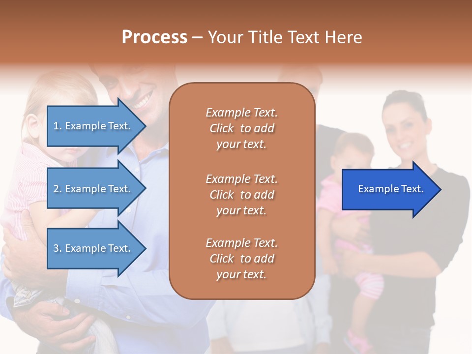 Young Smiling Child PowerPoint Template