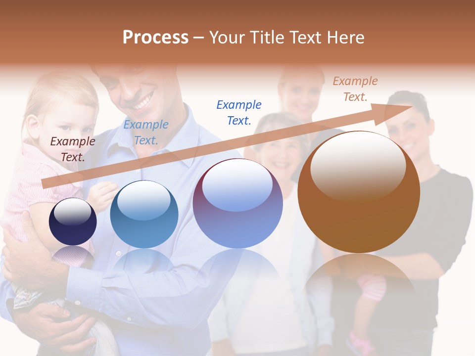 Young Smiling Child PowerPoint Template