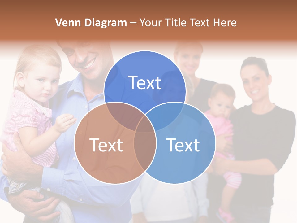 Young Smiling Child PowerPoint Template