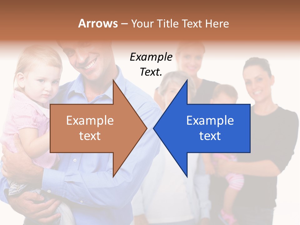 Young Smiling Child PowerPoint Template