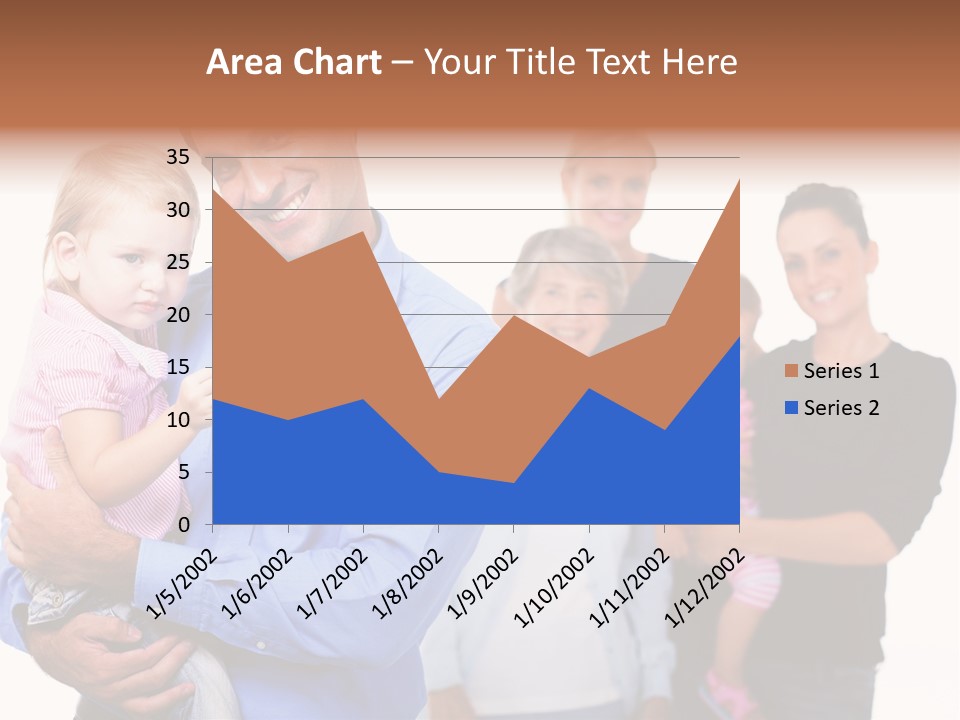 Young Smiling Child PowerPoint Template