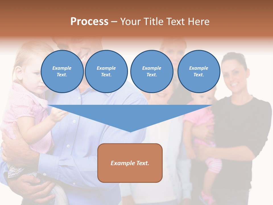 Young Smiling Child PowerPoint Template